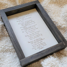 Load image into Gallery viewer, Engraved Handwriting