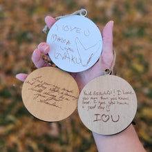 Load image into Gallery viewer, Handwriting Ornament