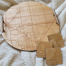 Load image into Gallery viewer, Memory Map Tray & Coaster Set