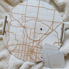 Load image into Gallery viewer, Memory Map Tray & Coaster Set