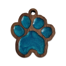 Load image into Gallery viewer, Paw Print Keychain