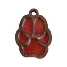 Load image into Gallery viewer, Paw Print Keychain