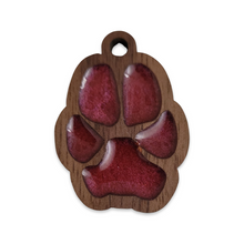 Load image into Gallery viewer, Paw Print Keychain