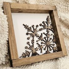 Load image into Gallery viewer, Small Walnut Snowflake
