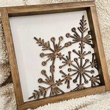 Load image into Gallery viewer, Large Walnut Snowflake
