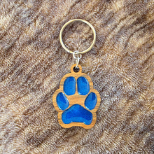 Load image into Gallery viewer, Paw Print Keychain
